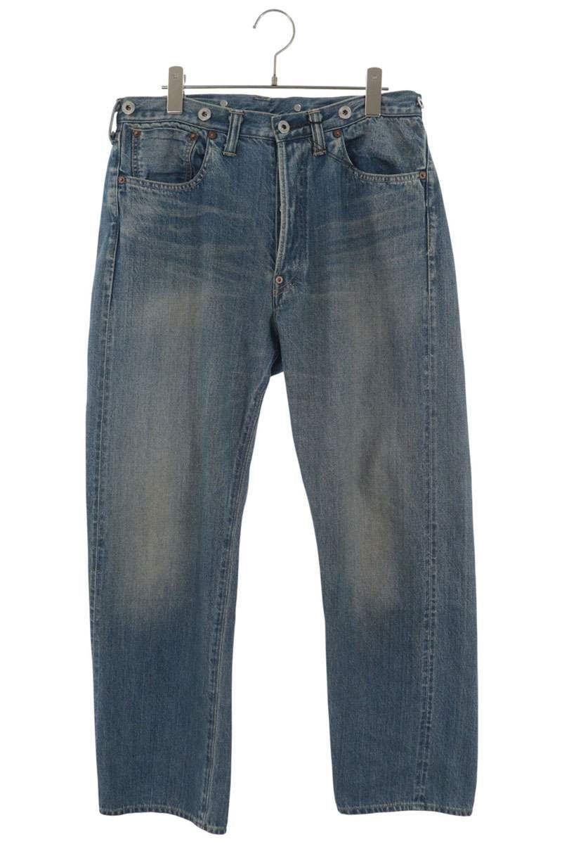 アプレッセ 26SS No.2 Washed Denim Pants AP-4008 ウォッシュ加工ストレートデニムパンツ メンズ 32/30