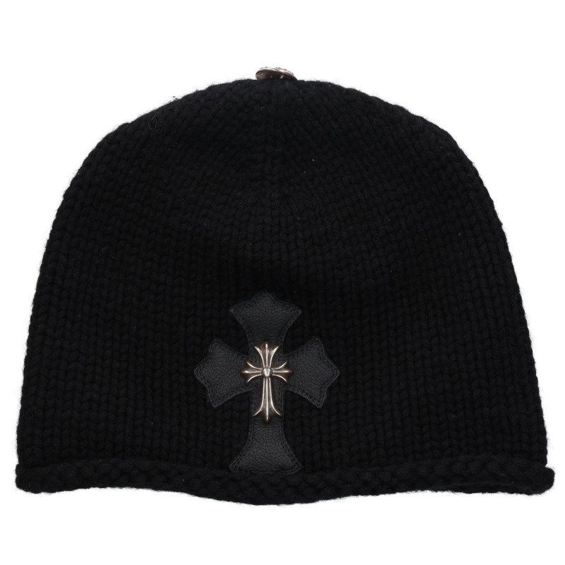 クロムハーツ BEANIE CASH CHクロス装飾クロスパッチ付きニット帽子 メンズ ONE SIZE 270,720円