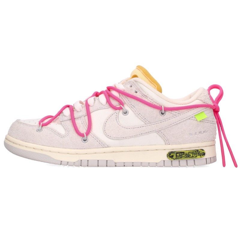 ナイキ オフホワイト DUNK LOW 1 OF 50 17 DJ0950-117 ローカットスニーカー メンズ 25cm