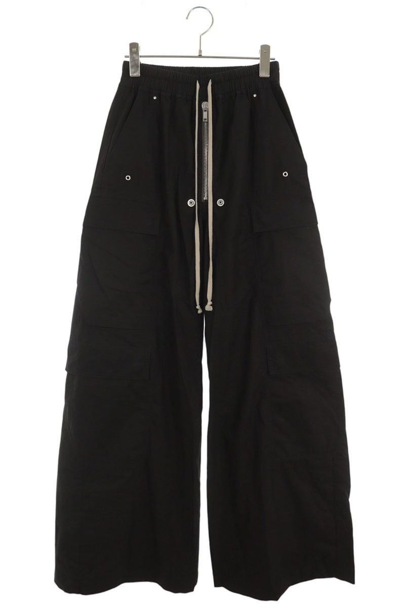 リックオウエンス 26SS RP01F6327-P カーゴベラロングパンツ レディース 38
