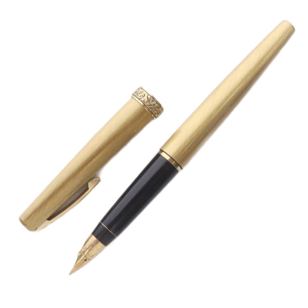シェーファー SHEAFFER レディシェーファー 630 ブラッシュトゴールド 万年筆 14K ゴールド /YO8 ■GY18