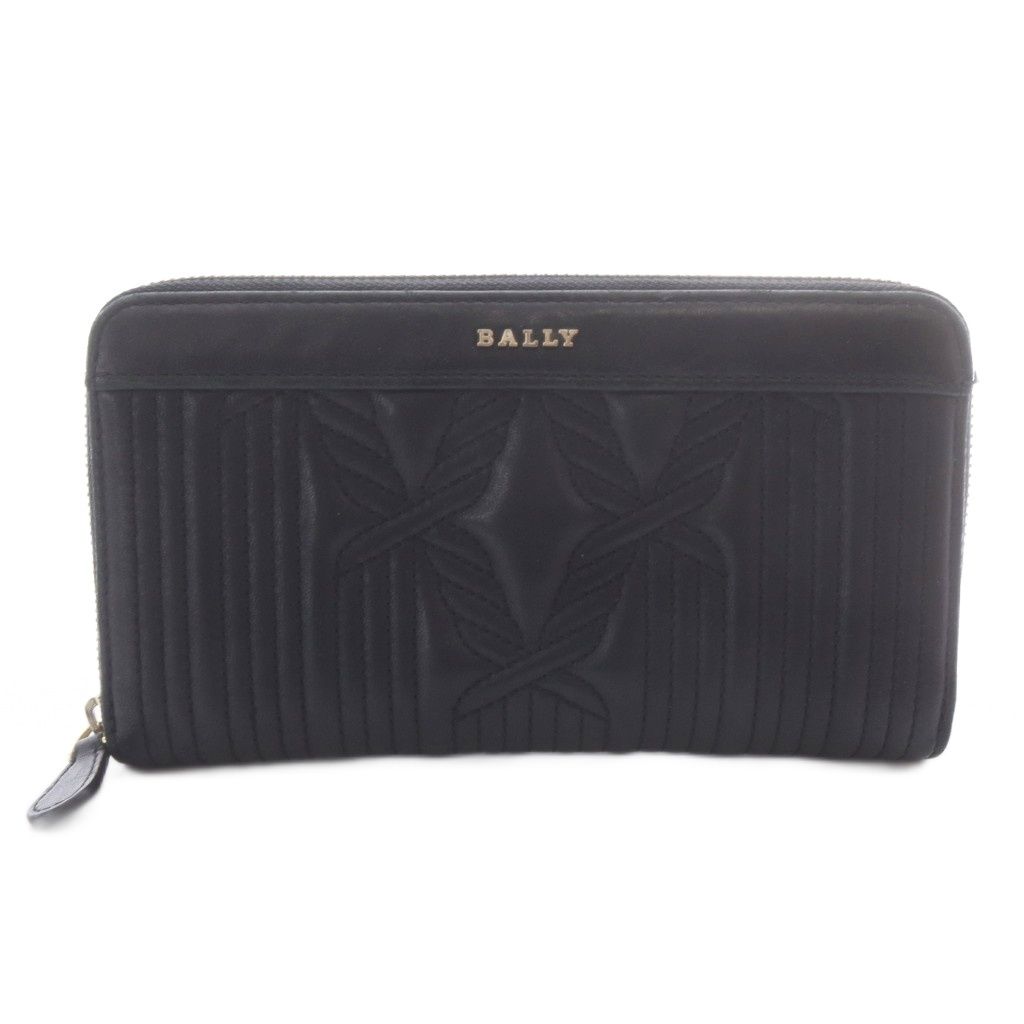 バリー BALLY 長財布 小銭入れあり 黒 ブラック 10,286円