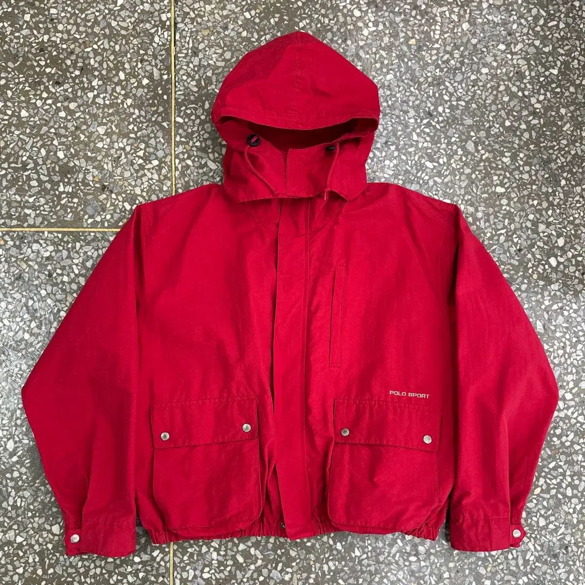 90s ポロ スポーツ コットン/ナイロン ジャケット L 27,372円