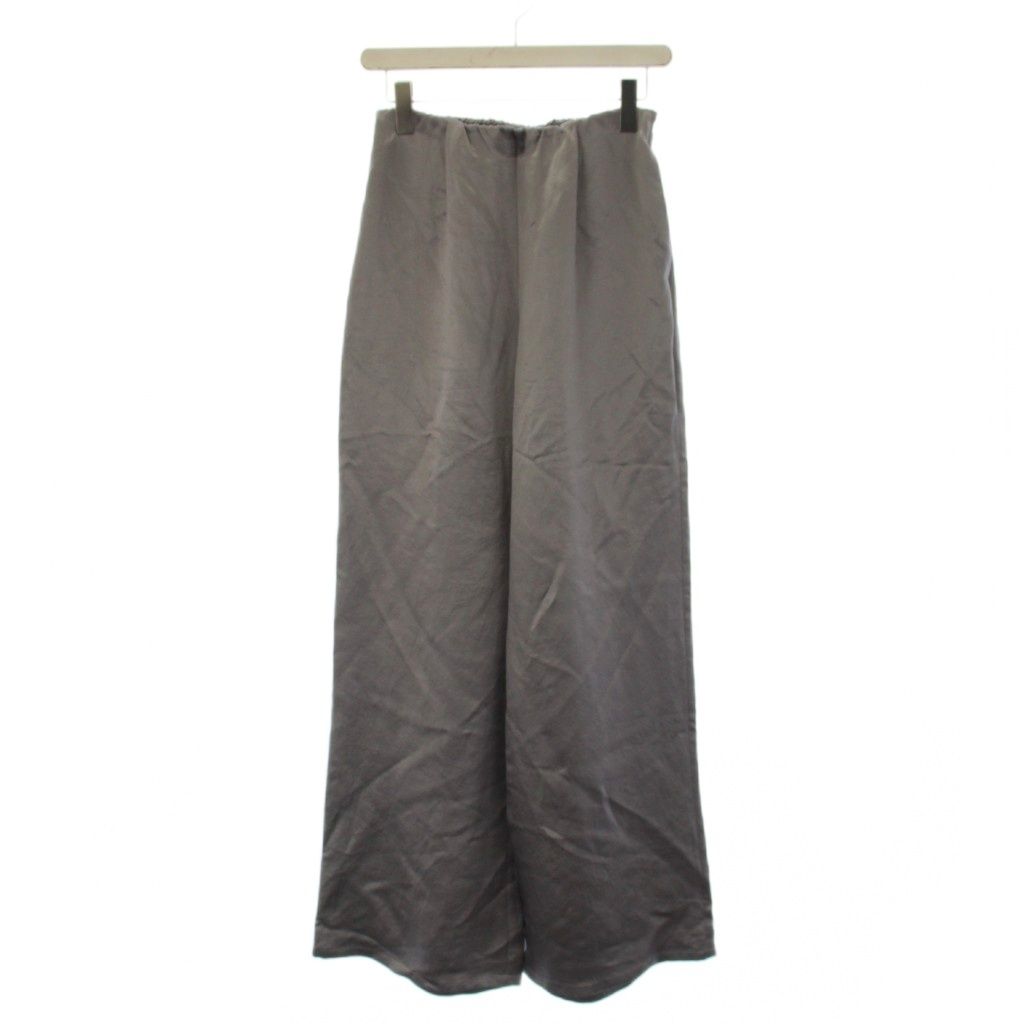 ジゼルフ JSELF Heavy Satin Rough Pants イージーパンツ F グレー J25307074 /BM
