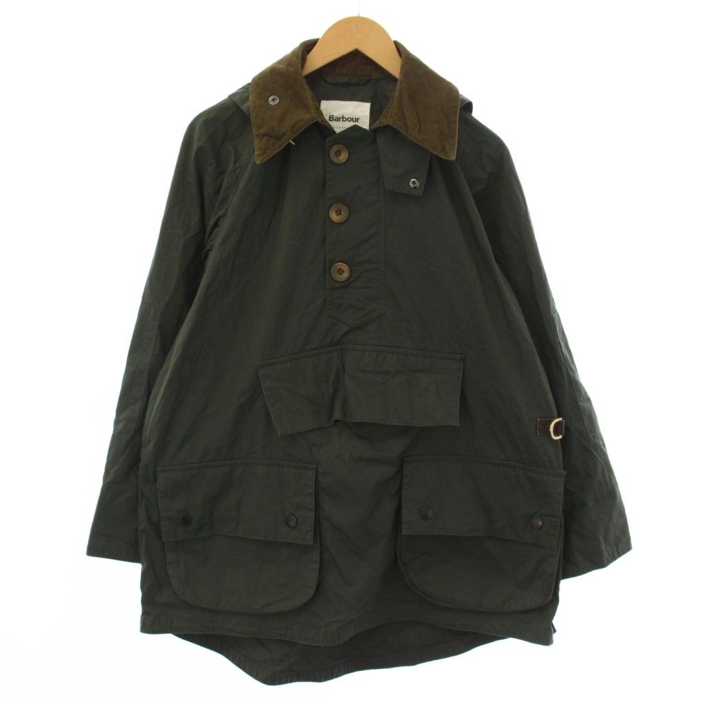 バブアー Barbour NEW LONG SHOREMAN プルオーバーパーカー ジャケット M カーキ 1701084 /BM 15,257円