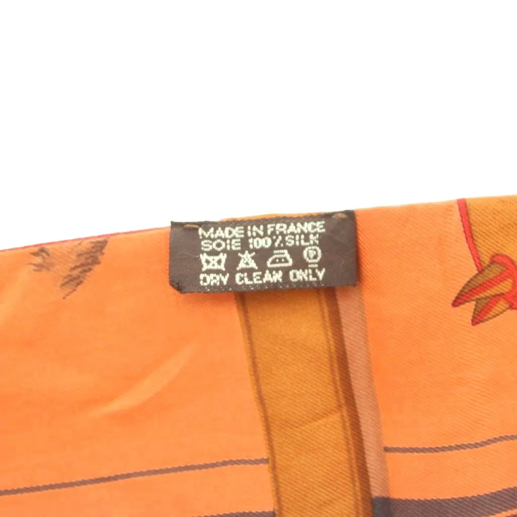 エルメス HERMES ツイリー ROCABAR ロカバール スカーフ 総柄 シルク