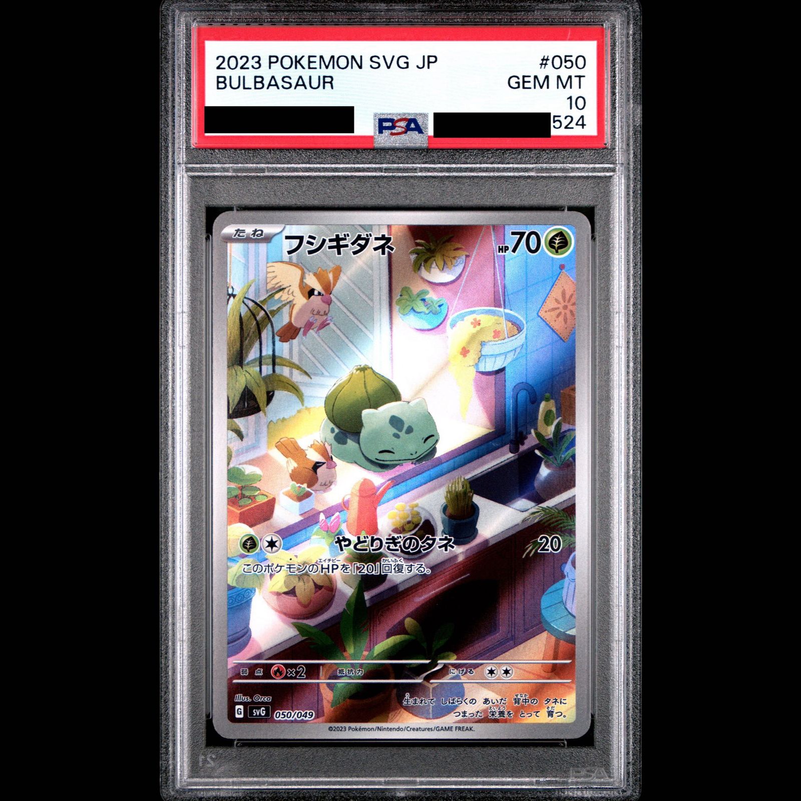 【PSA10】連番 フシギダネ ヒトカゲ ゼニガメ 1枚 66,847円