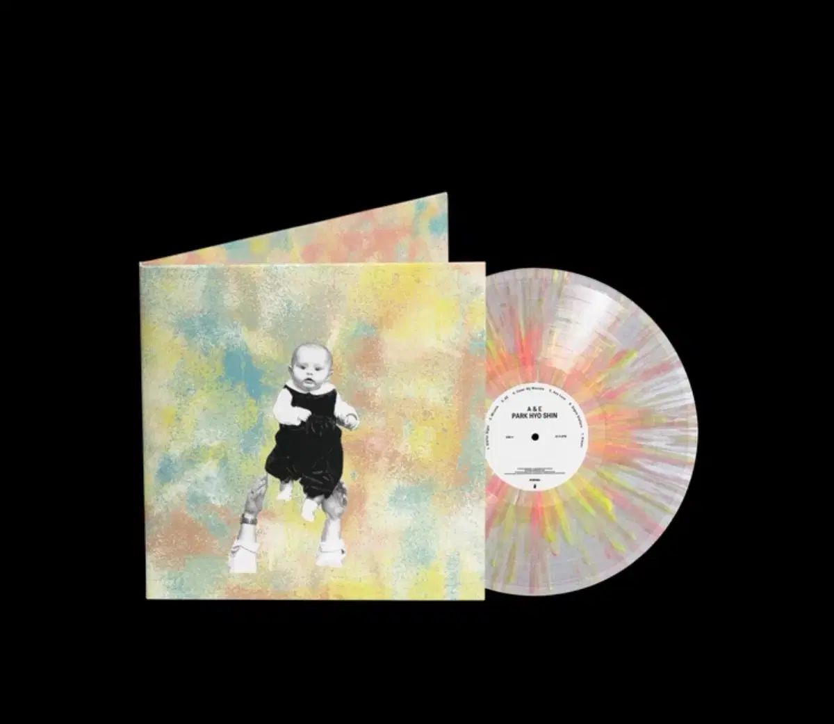 パク・ヒョシン(PARK HYOSHIN) A&E LP 未開封 ピンク イエロー スプラッター