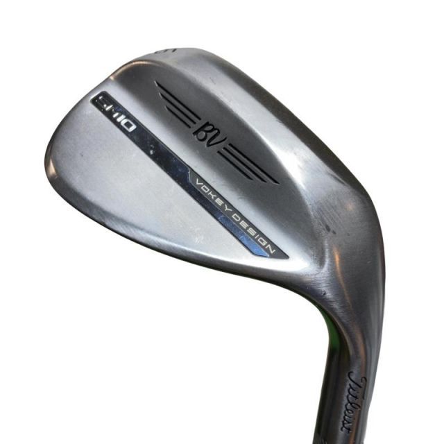 【中古】 タイトリスト VOKEY SPIN MILLED SM10 ツアークロム 56°/08°M ウェッジ WG BV 105 (フレックスその他) メンズ 男性用 右利き 右用 Cランク ゴルフクラブ