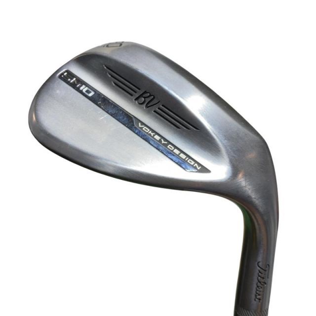 【中古】 タイトリスト VOKEY SPIN MILLED SM10 ツアークロム 60°/04°T ウェッジ WG BV 105 (フレックスその他) メンズ 男性用 右利き 右用 Cランク ゴルフクラブ