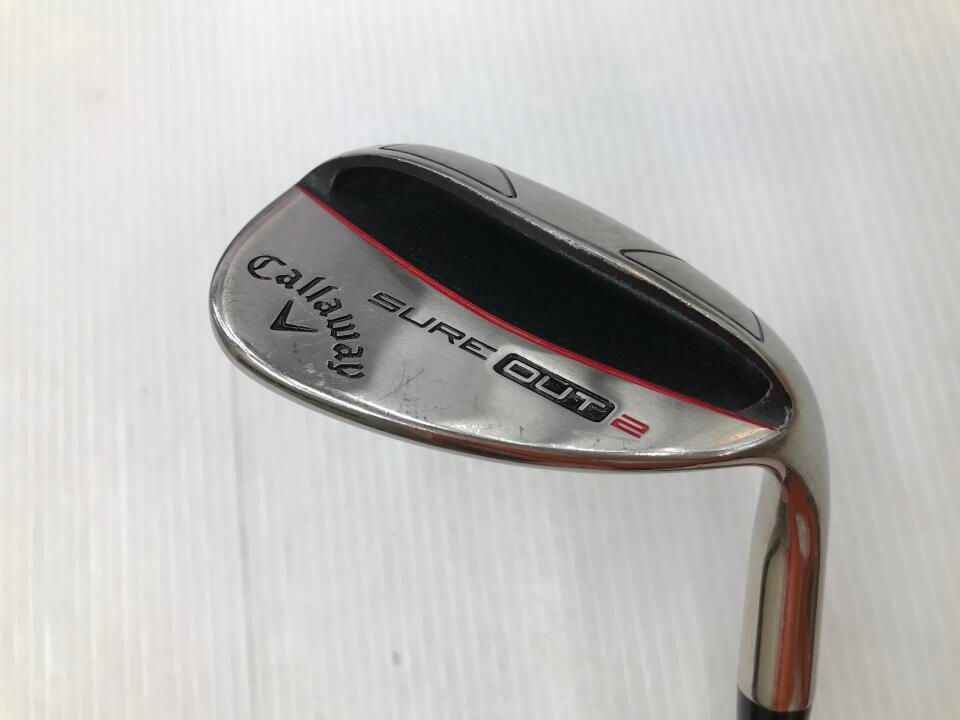キャロウェイ　SURE OUT 2　64度　ﾀﾞｲﾅﾐｯｸｺﾞｰﾙﾄﾞ　WEDGEフレックス　ウェッジ　中古【最短即日発送】 8,467円