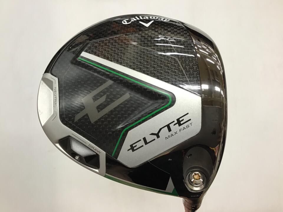 キャロウェイ　ELYTE MAX FAST　10.5度　LIN-Q GREEN 40 for Callaway　SRフレックス　ドライバー　中古【最短即日発送】
