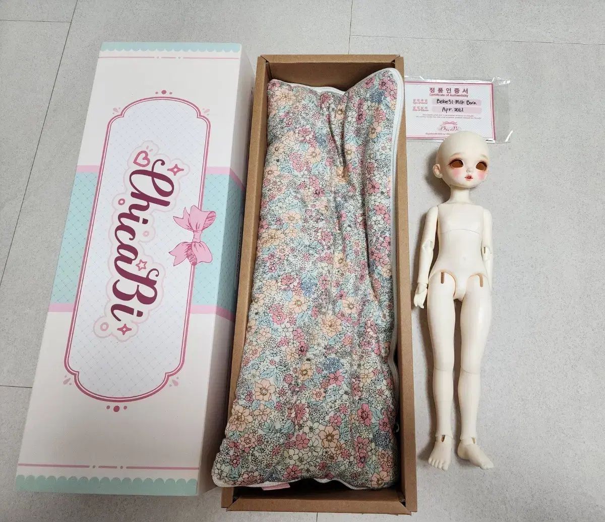 ChicaBi doll ミルク パープル 31 Long U IN 球体関節人形