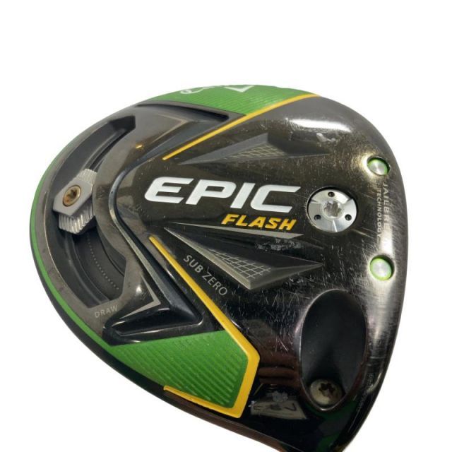 【中古】 キャロウェイ EPIC FLASH SUBZERO 10.5° ドライバー DR Tour AD SZ(ドライバー) (フレックスSR) メンズ 男性用 右利き 右用 Cランク ゴルフクラブ
