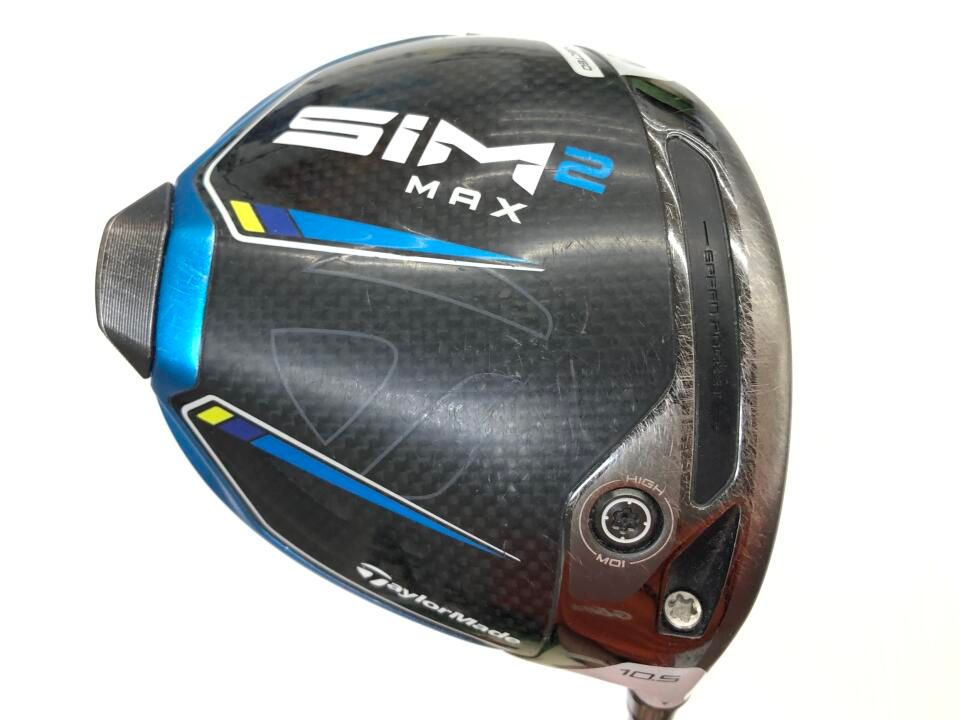 テーラーメイド　SIM2 MAX　10.5度　TENSEI BLUE TM50(SIM2)　Sフレックス　ドライバー　中古　ゴルフドゥ！深谷店【最短即日発送】