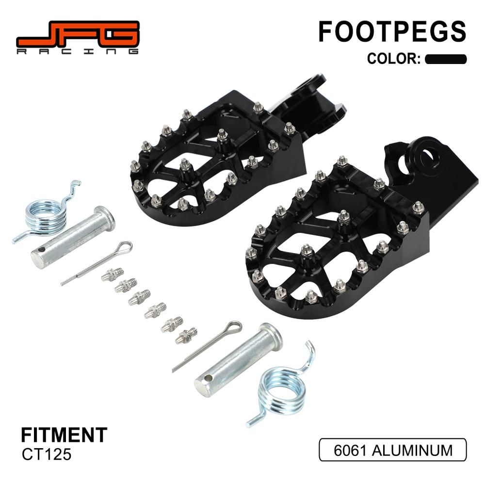 JFGRACING ホンダ CT125対応 フットペグ フットレスト