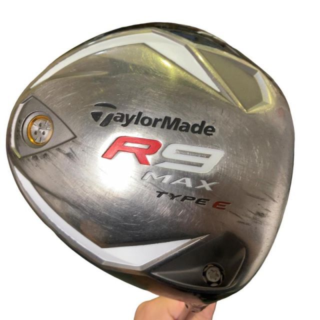 【中古】 テーラーメイド R9 MAX TYPE E 10.5° ドライバー DR Motore LITE 50(ドライバー) (フレックスSR) メンズ 男性用 右利き 右用 Cランク ゴルフクラブ