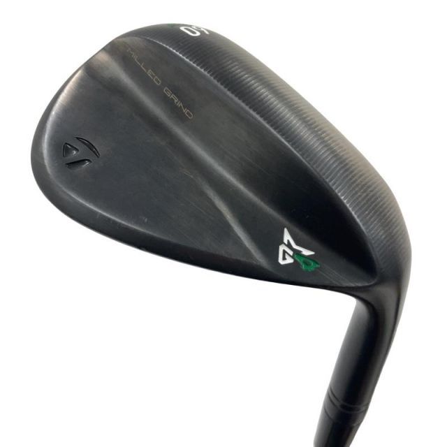 【中古】 テーラーメイド Taylor Made MILLED GRIND 4(ブラック) 60°/10° ウェッジ WG 純正特注シャフト (フレックスR) メンズ 男性用 右利き 右用 Cランク ゴルフクラブ