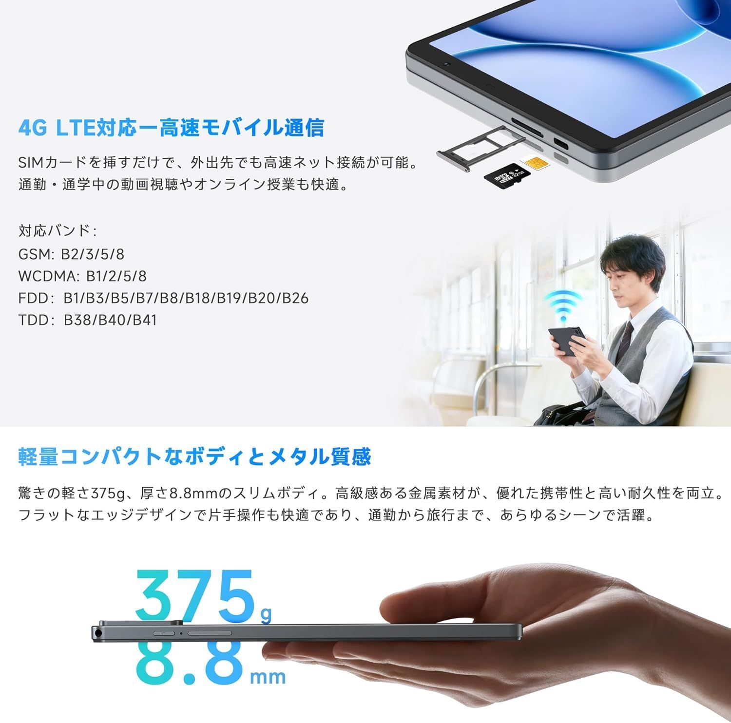 PHILIPS T7335 Androidタブレット 8インチ 128GB 中古 - メルカリ