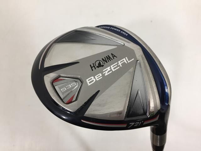 返品OK 【中古ゴルフクラブ】ホンマ Be ZEAL(ビジール) 535 フェアウェイ 2018 VIZARD for Be ZEAL 7W