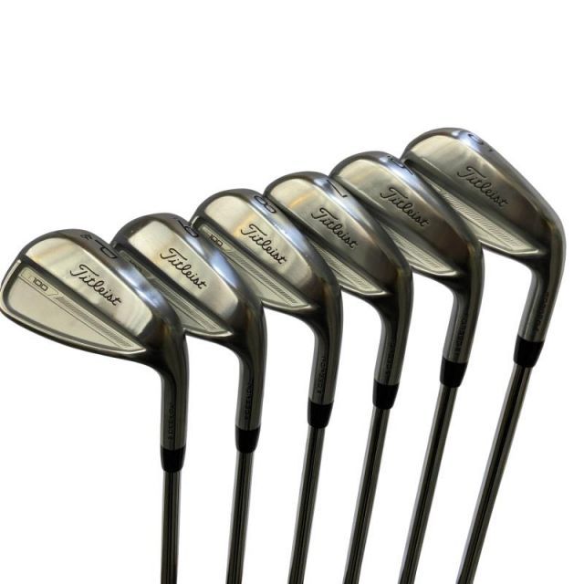【中古】 タイトリスト Titleist T100(2023) 6S アイアンセット IR Dynamic Gold (フレックスS) メンズ 男性用 右利き 右用 Cランク ゴルフクラブ