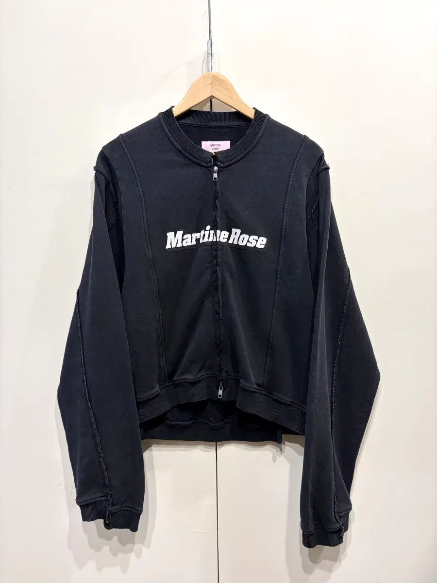 マーティン・ローズ ウォッシュド シュ shrunk ジップアップ クルーネック スウェット シャツ 40,767円