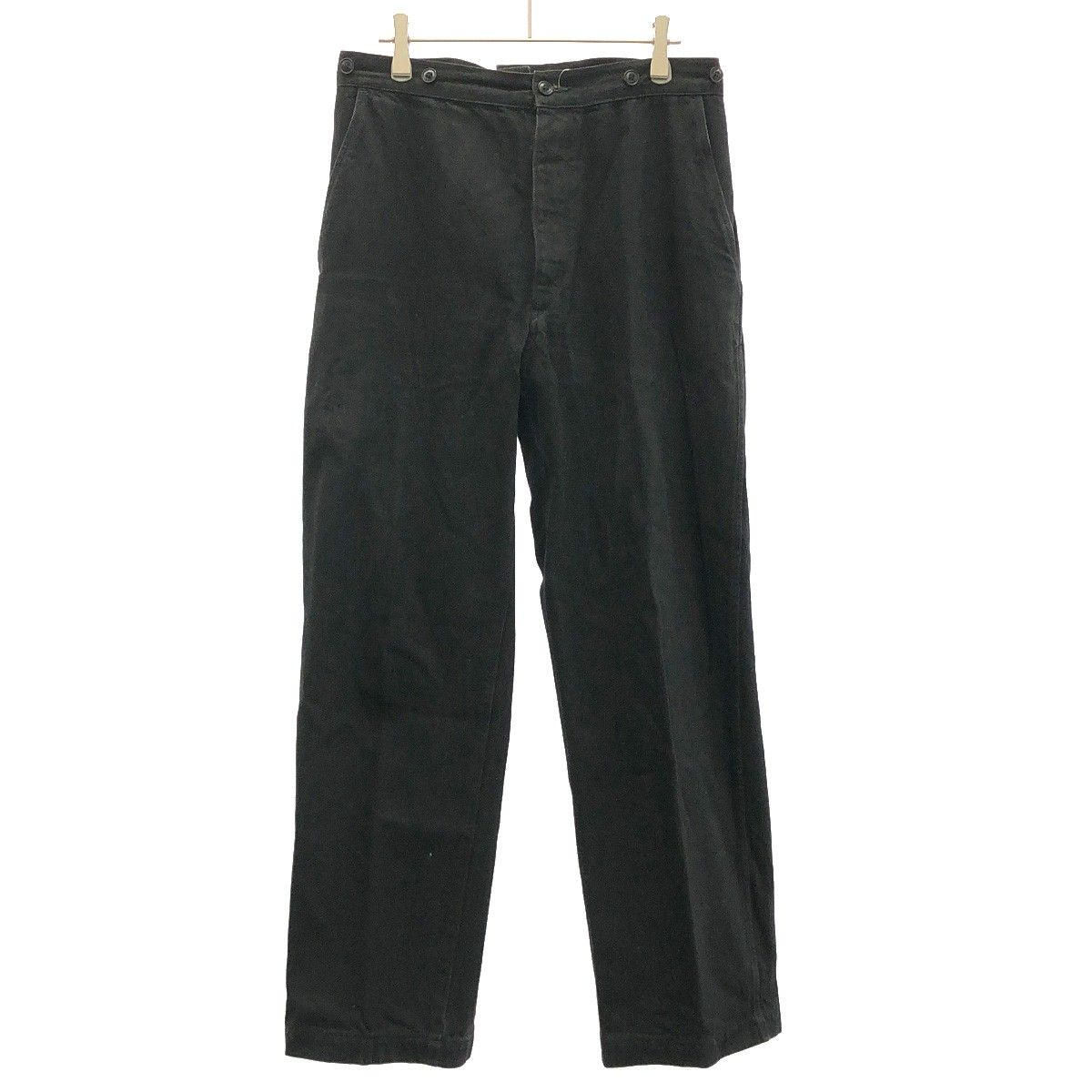 COMOLI コモリ 19SS デニムオーバーパンツ P01-03003 ブラック 1 16,450円