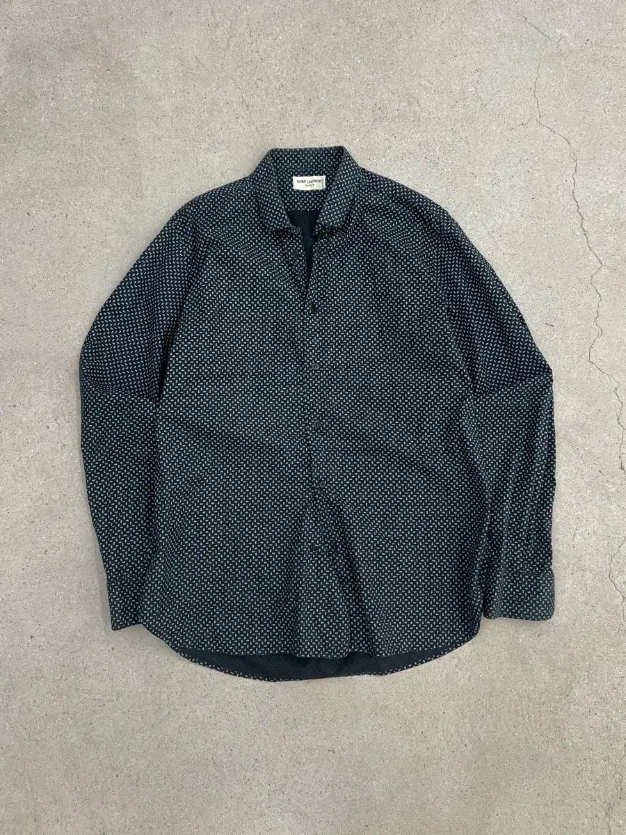 Saint Laurent サンローラン 13SS 달러 コットン シャツ
