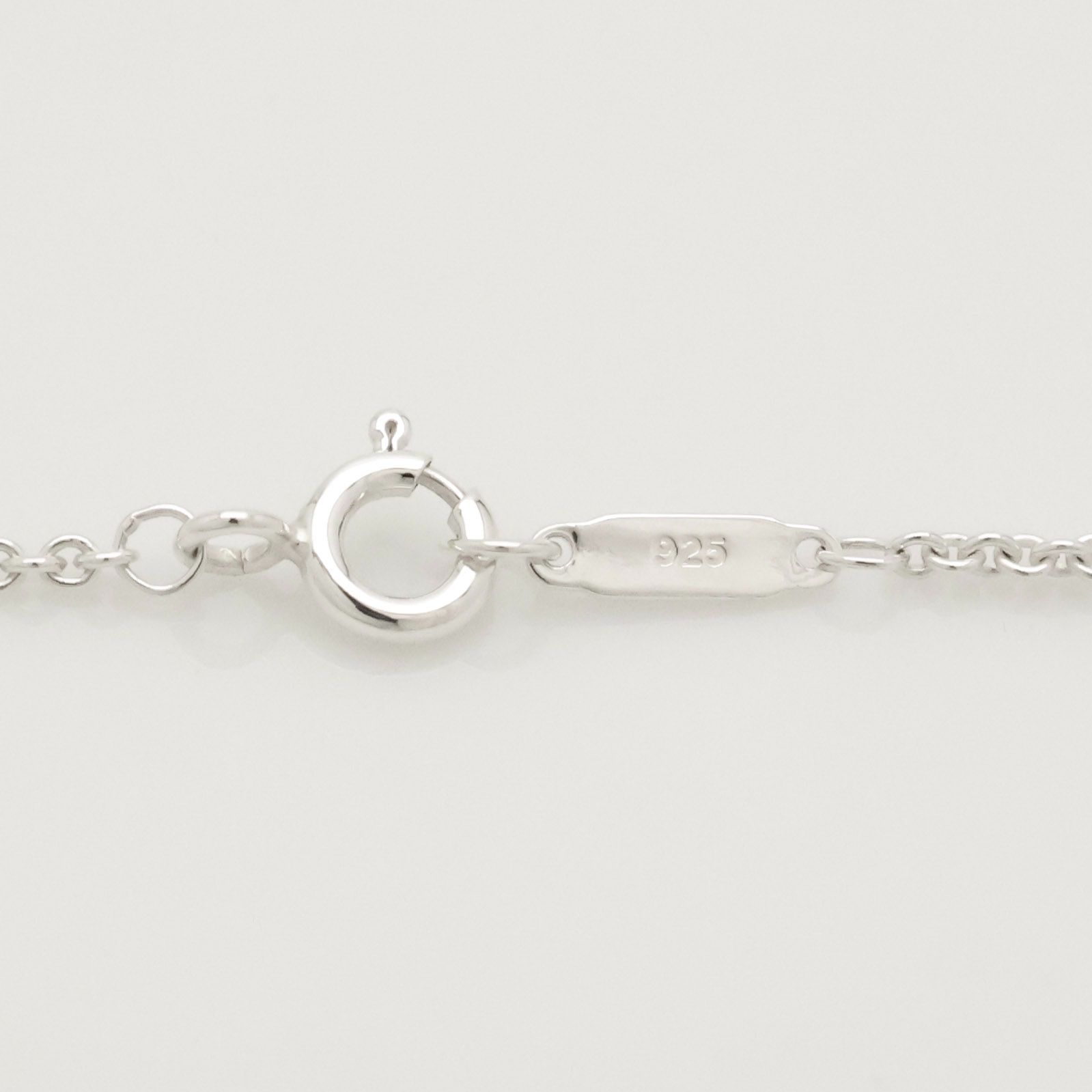 【美品】ティファニー TIFFANY&Co. トリプル クッション スクエア ネックレス AG925