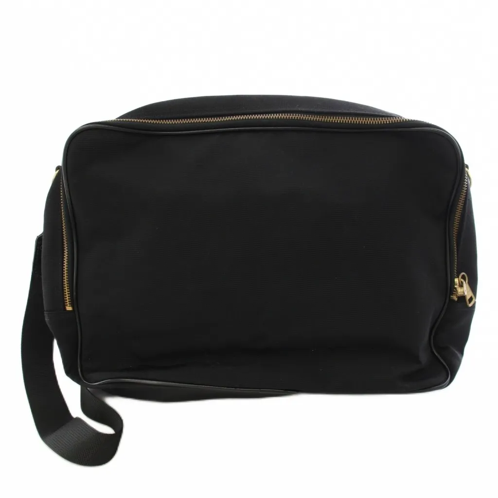 モスキーノ MOSCHINO ショルダーバッグ ハンドバッグ ロゴ 黒 ブラック
