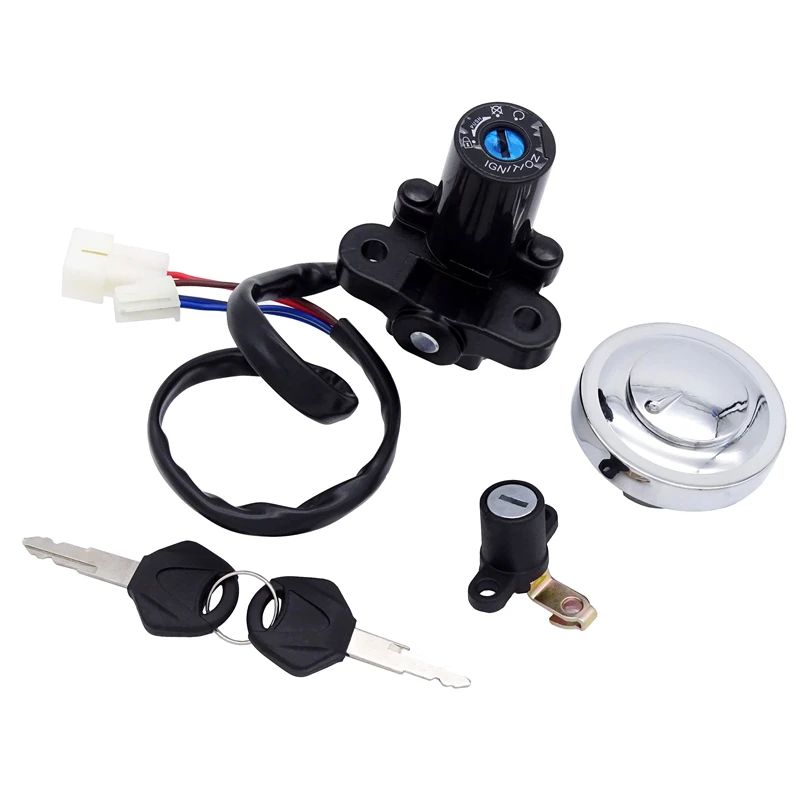 JIUWAN ヤマハ XVS950 XVS1300CU/CT/BG ミッドナイトスター対応 イグニッションスイッチ 燃料タンクキャップ シートロック 1セット 11,693円