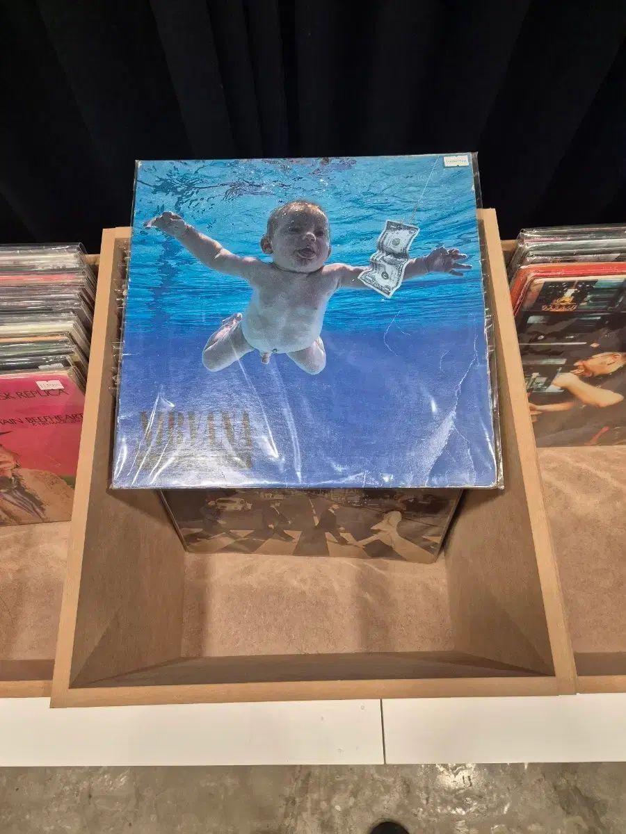 ニルヴァーナ nirvana Nevermind アメリカ 初版 lp