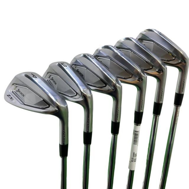 【中古】 ダンロップ SRIXON ZXi5 6S アイアンセット IR 純正特注シャフト (フレックスS) メンズ 男性用 右利き 右用 Cランク ゴルフクラブ 63,870円