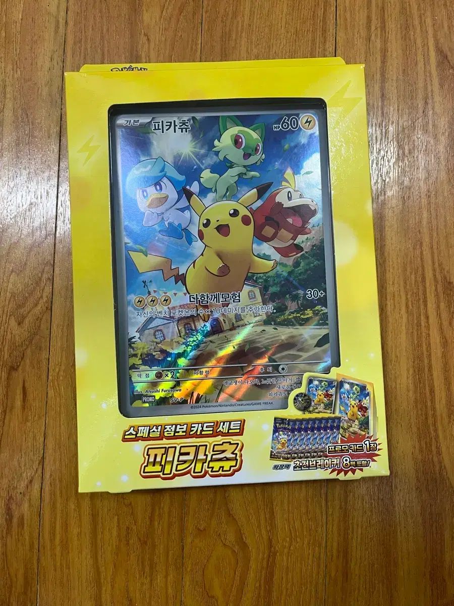 ポケモンカード スペシャル情報カード セット ピカチュウ