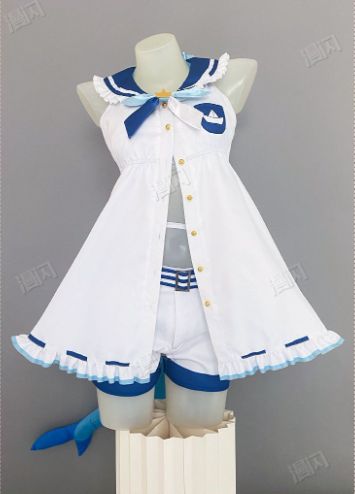 Vtuber Sameko Saba　さめこさば コスプレ衣装 尻尾セット