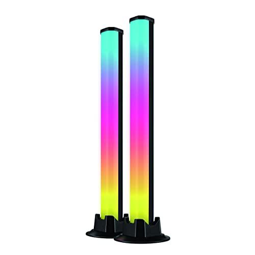 オーム(OHM)オーム電機AudioComm ゲーミングライト LED RGBライトバー イルミネーション サウンド連動 音楽同期 調色 USBライト ゲームライト アプリ操作 AV-GL100N 03-6355 OHM 国内発送 6,110円