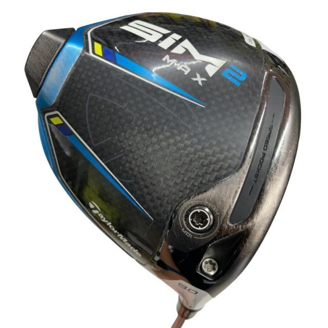 【中古】 テーラーメイド SIM2 MAX 9° USA ドライバー DR 純正特注シャフト (フレックスS) メンズ 男性用 右利き 右用 Cランク ゴルフクラブ 19,656円