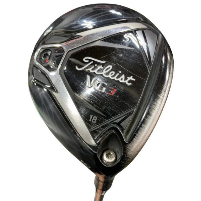 【中古】 タイトリスト Titleist VG3(2018) 5W フェアウェイウッド FW Titleist VG F(2018) (フレックスS) メンズ 男性用 右利き 右用 Cランク ゴルフクラブ
