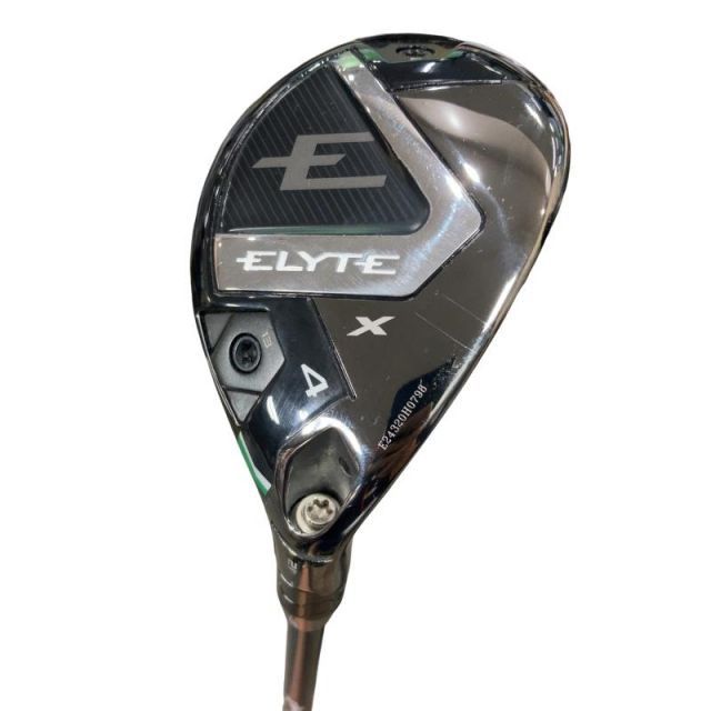 【中古】 キャロウェイ ELYTE X U4 ユーティリティ UT VENTUS GREEN 50 for CW(ELYTE UT) (フレックスS) メンズ 男性用 右利き 右用 Cランク ゴルフクラブ