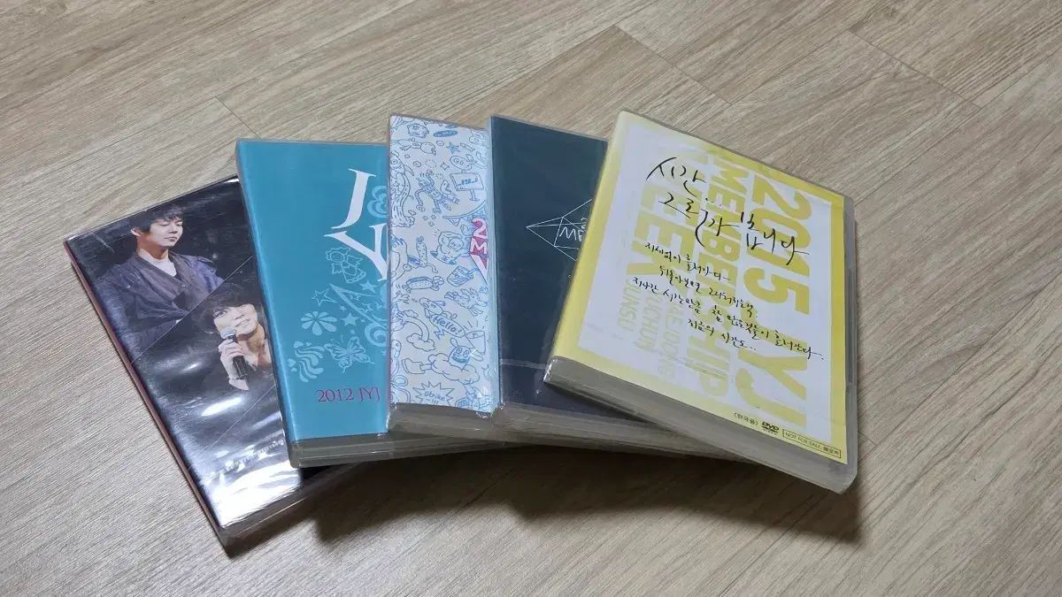 JYJ ファンミーティング DVD 5種 まとめ