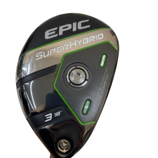【中古】 キャロウェイ EPIC SUPER HYBRID U3 ユーティリティ UT Diamana 55 for CW(2021 EPIC UT) (フレックスS) メンズ 男性用 右利き 右用 Cランク ゴルフクラブ