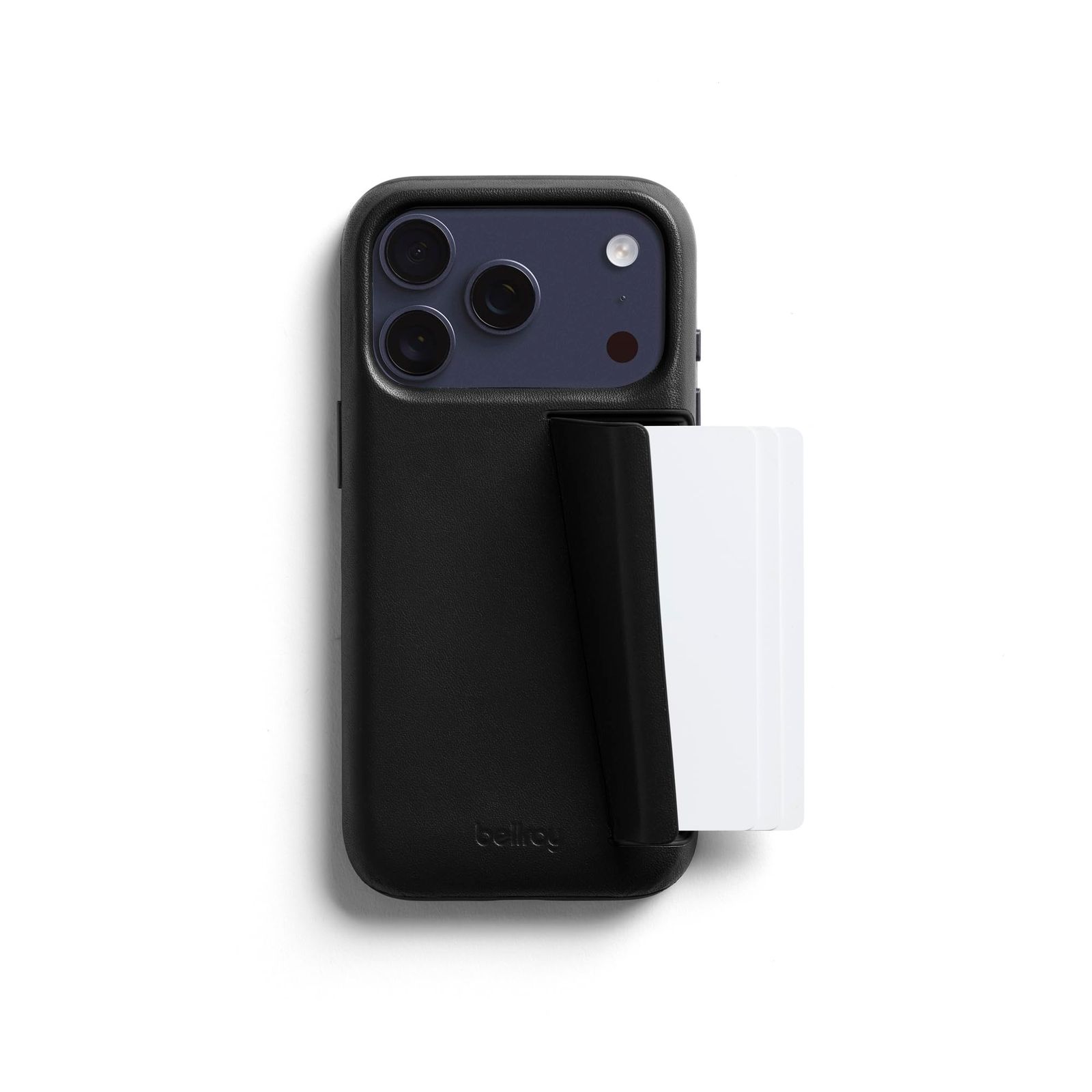 Bellroy Phone Case – 3 Card - iPhone 17 Pro用 - Black