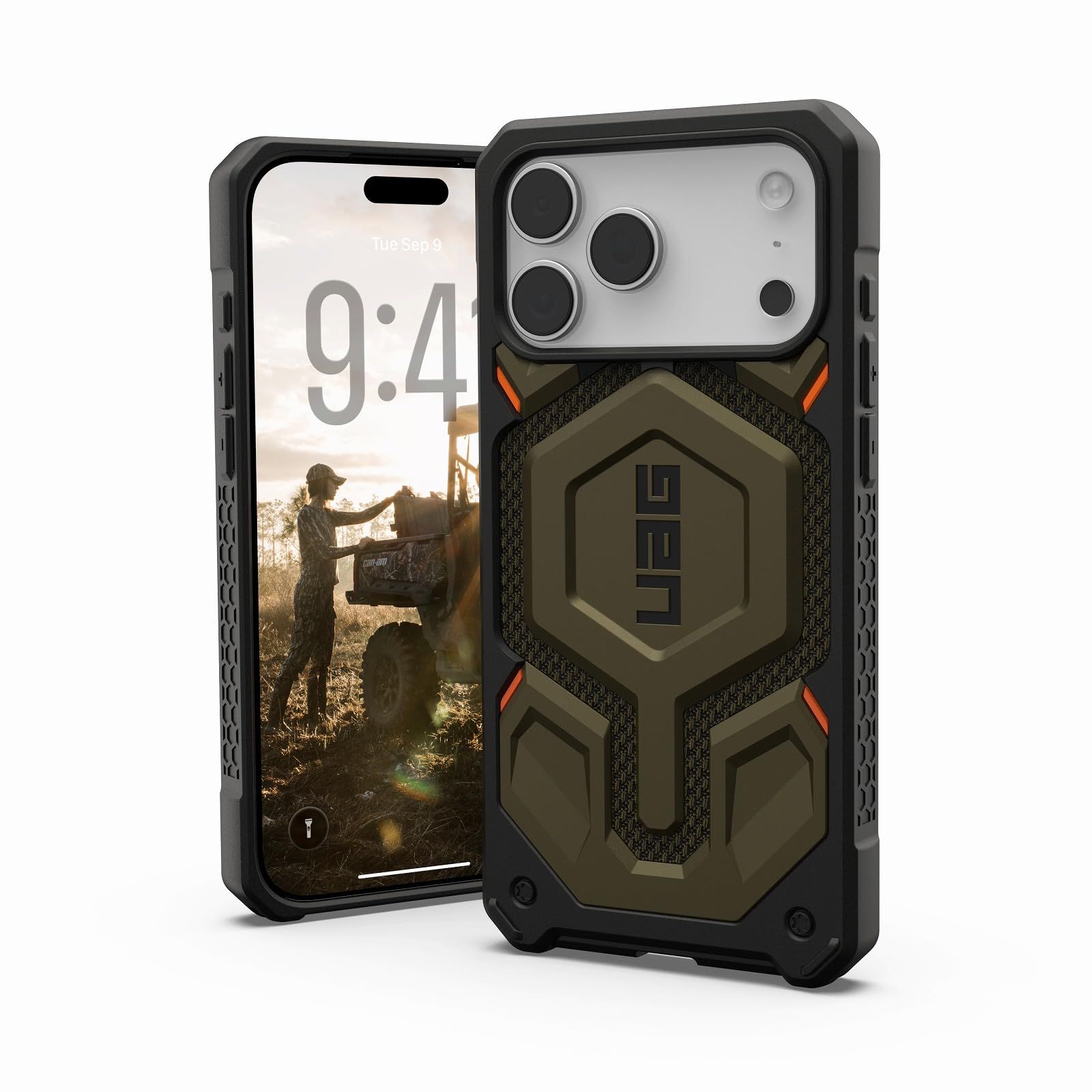 URBAN ARMOR GEAR iPhone 17 ProMax 2025対応耐衝撃ケース MONARCH PRO KEVLAR MAGSAFE ケブラーブラック 【正規日本代理店品】 UAG-IPH25LA-PMS-KB