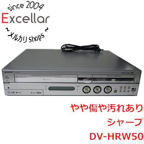 [bn:18] SHARP　ビデオ一体型DVDレコーダー 160GB　DV-HRW50　本体のみ
