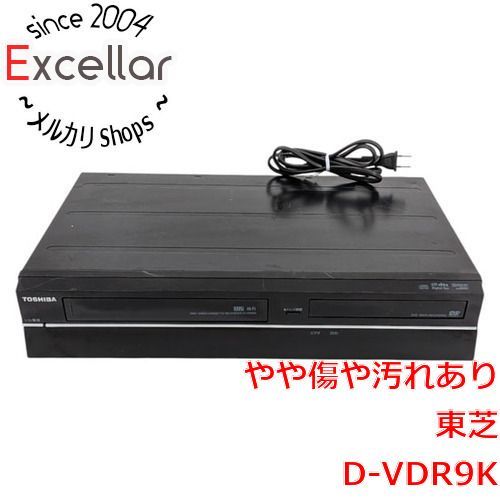 [bn:5] TOSHIBA　VTR一体型DVDレコーダー　D-VDR9K　リモコン付き　本体いたみ 16,713円