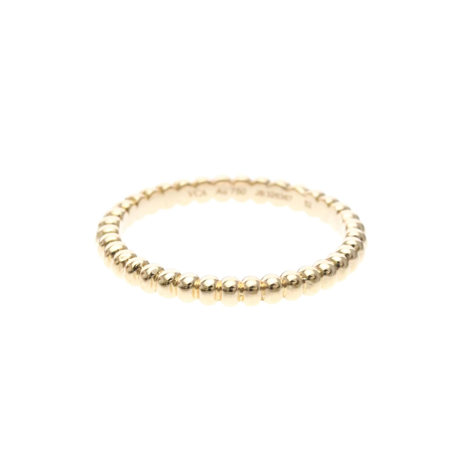 ヴァン・クリーフ＆アーペル(Van Cleef & Arpels) ペルレスモールリング K18ピンクゴールド(K18PG) ファッション 無し バンドリング ピンクゴールド(PG)