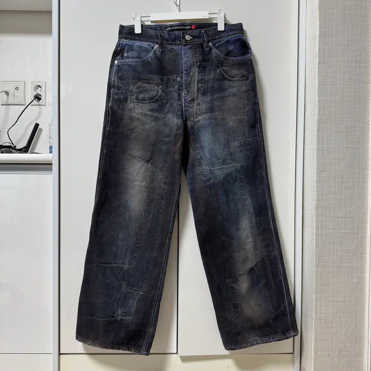 30) アンダースンベル 26fw イリュージョン パッチワーク トロンプルイユ デニム 26,976円