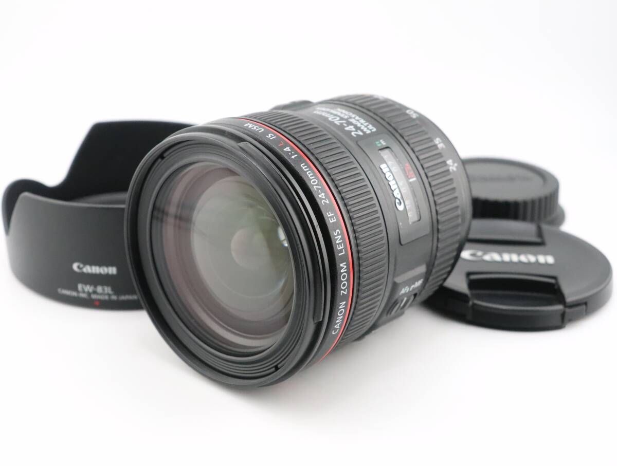 ★極上品★キヤノン CANON EF 24-70mm F4 L IS USM★　I0740＃5485 38,870円