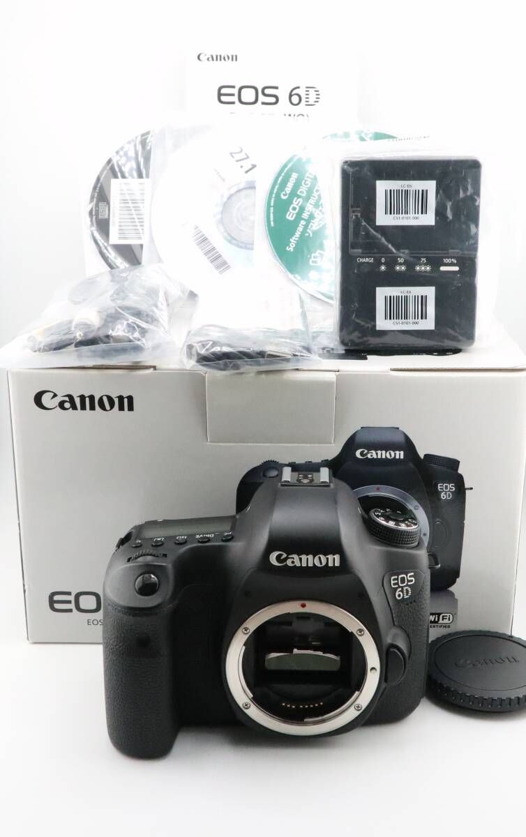 ★美品★《ショット数：9,241回》キヤノン CANON EOS 6D ボディ 元箱・説明書付★　I0736＃5498 34,320円