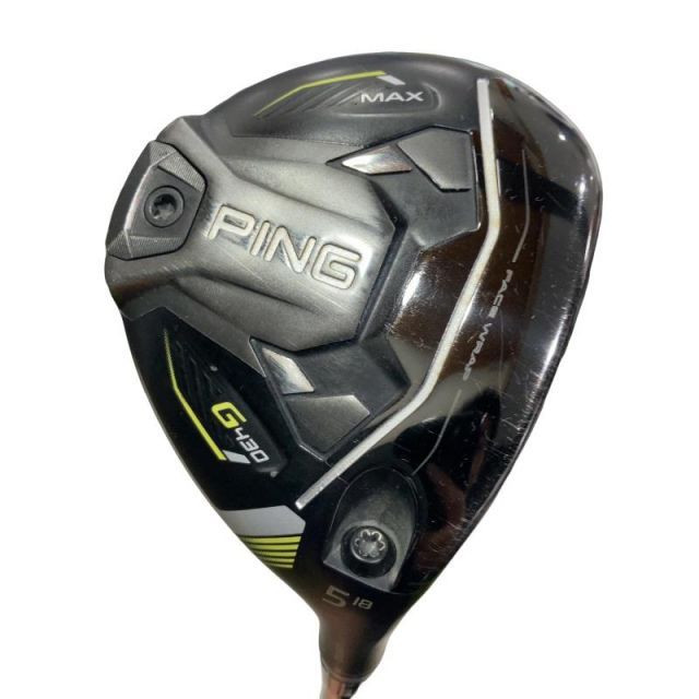 【中古】 ピン G430 MAX 5W フェアウェイウッド FW リシャフト (フレックスその他) メンズ 男性用 右利き 右用 Cランク ゴルフクラブ